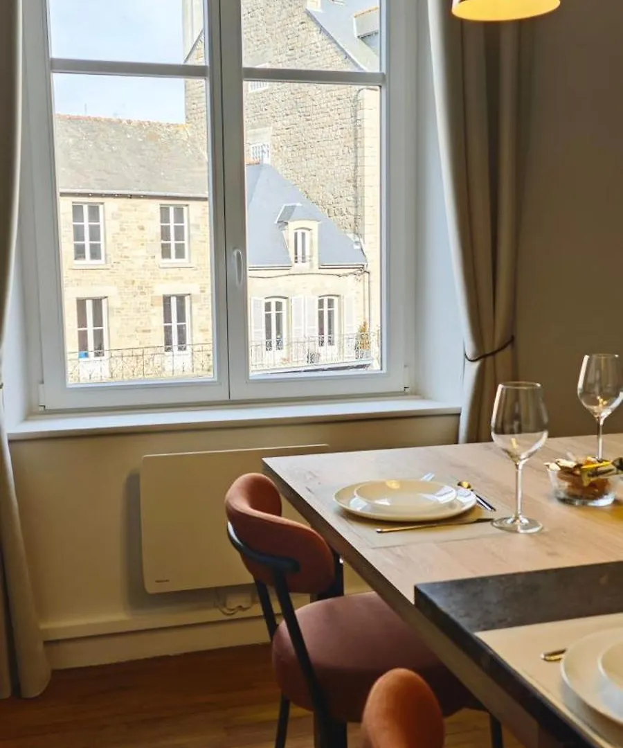 Appartement T3 Centre Ville Parking Динан 0*,